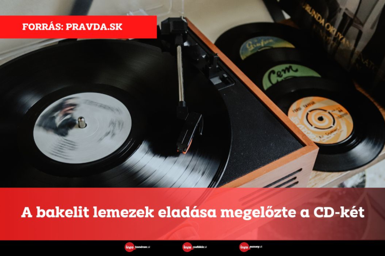 A bakelit lemezek eladása megelőzte a CD-két