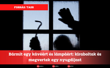 Bármit egy kávéért és lámpáért: kiraboltak és megvertek egy nyugdíjast