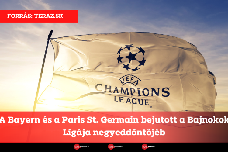 A Bayern és a Paris St. Germain bejutott a Bajnokok Ligája negyeddöntőjébe