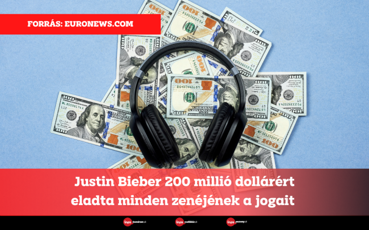 Justin Bieber 200 millió dollárért eladta minden zenéjének a jogait 