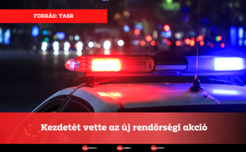 Kezdetét vette az új rendőrségi akció