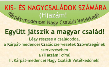 (H)azám! – Családi vetélkedő a Kárpát-medencében