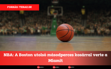 NBA: A Boston utolsó másodperces kosárral verte a Miamit