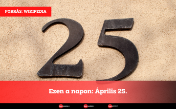 Ezen a napon: Április 25.