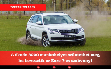 A Skoda 3000 munkahelyet szüntethet meg, ha bevezetik az Euro 7-es szabványt