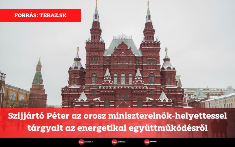 Szijjártó Péter az orosz miniszterelnök-helyettessel tárgyalt az energetikai együttműködésről