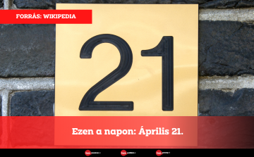 Ezen a napon: Április 21.