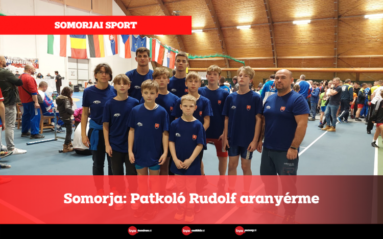 Somorja: Patkoló Rudolf aranyérme