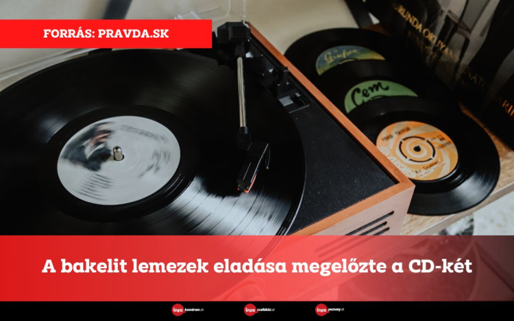 A bakelit lemezek eladása megelőzte a CD-két