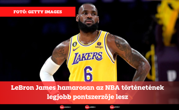 LeBron James hamarosan az NBA történetének legjobb pontszerzője lesz