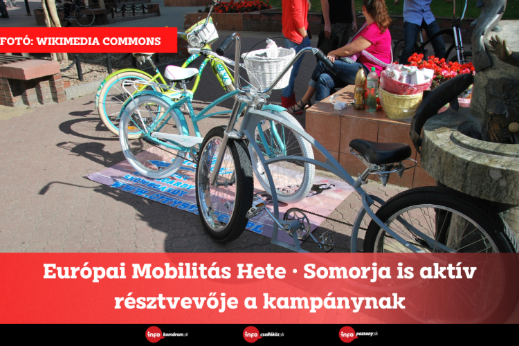 Európai Mobilitás Hete • Somorja is aktív résztvevője a kampánynak