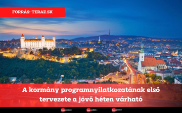 A kormány programnyilatkozatának első tervezete a jövő héten várható