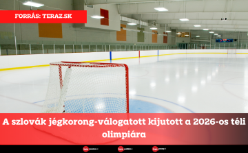 A szlovák jégkorong-válogatott kijutott a 2026-os téli olimpiára