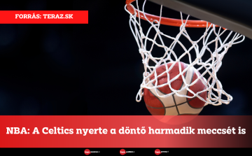 NBA: A Celtics nyerte a döntő harmadik meccsét is