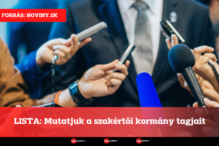 LISTA: Mutatjuk a szakértői kormány tagjait