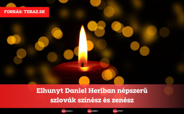 Elhunyt Daniel Heriban népszerű szlovák színész és zenész