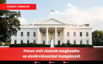 Pence volt alelnök megkezdte az elnökválasztási kampányát