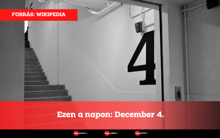 Ezen a napon: December 4.