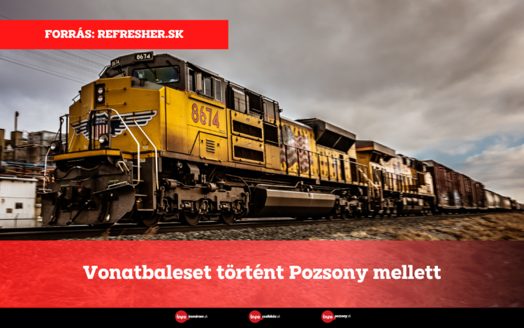 Vonatbaleset történt Pozsony mellett