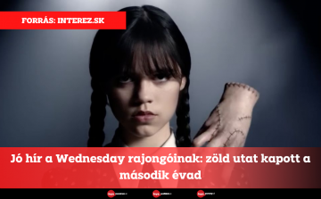 Jó hír a Wednesday rajongóinak: zöld utat kapott a második évad