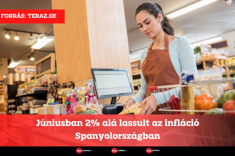 Júniusban 2% alá lassult az infláció Spanyolországban