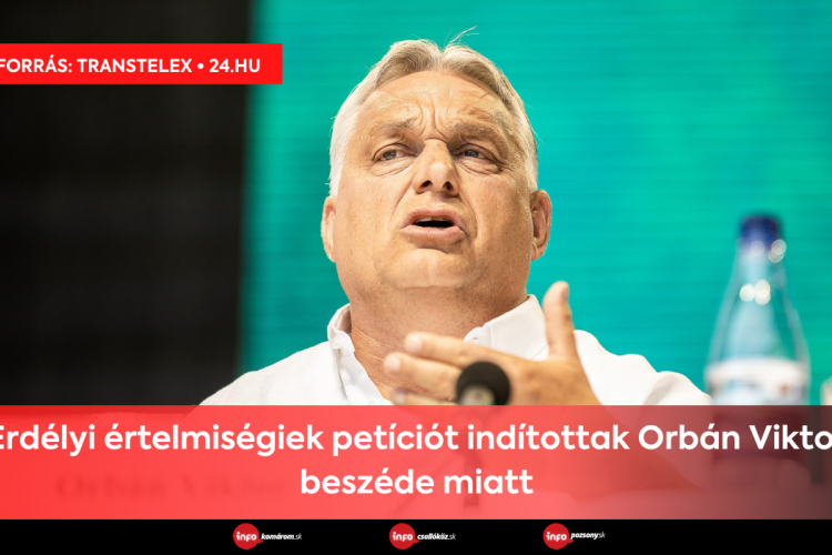 Erdélyi értelmiségiek petíciót indítottak Orbán Viktor beszéde miatt