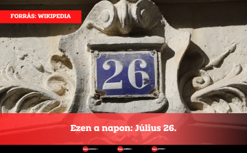 Ezen a napon: Július 26.