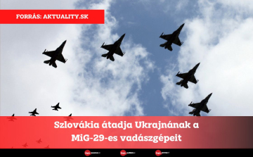 Szlovákia átadja Ukrajnának a MiG-29-es vadászgépeit