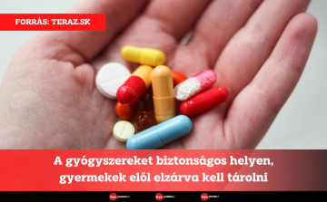 A gyógyszereket biztonságos helyen, gyermekek elől elzárva kell tárolni