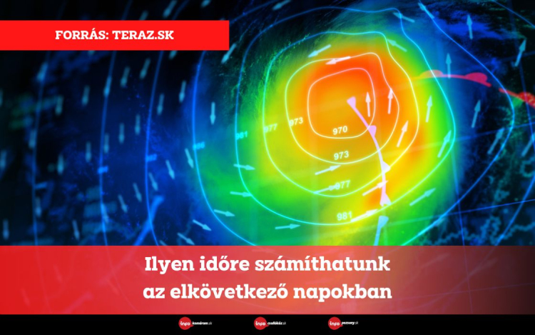 Ilyen időre számíthatunk az elkövetkező napokban