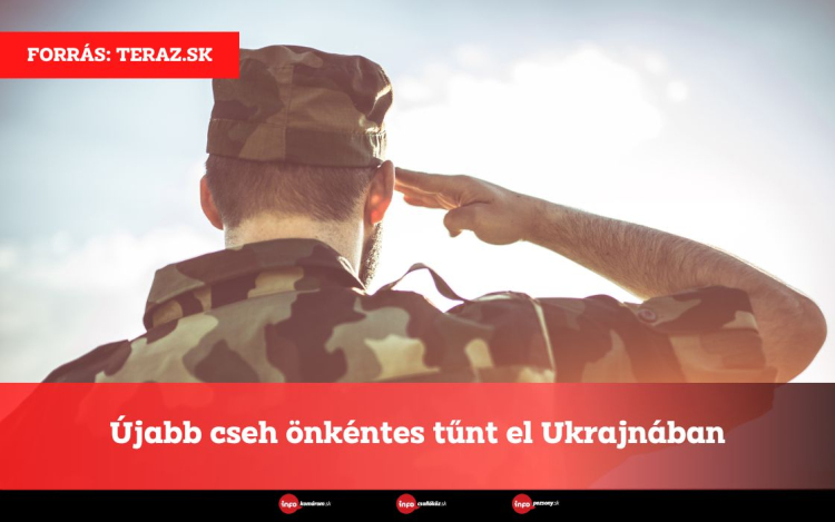 Újabb cseh önkéntes tűnt el Ukrajnában