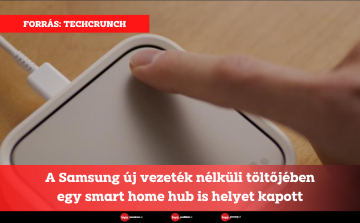 A Samsung új vezeték nélküli töltőjében egy smart home hub is helyet kapott