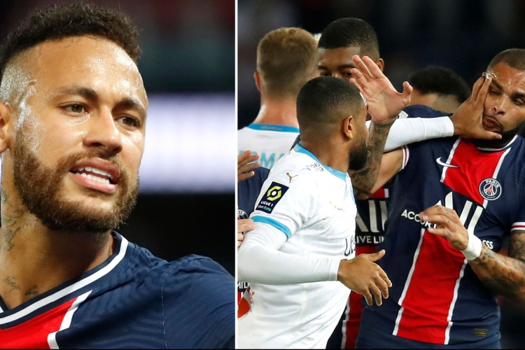 VIDEÓ: Tömegverekedés és öt piros lap a PSG-Marseille rangadón