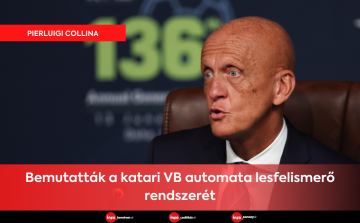 Bemutatták a katari VB automata lesfelismerő rendszerét