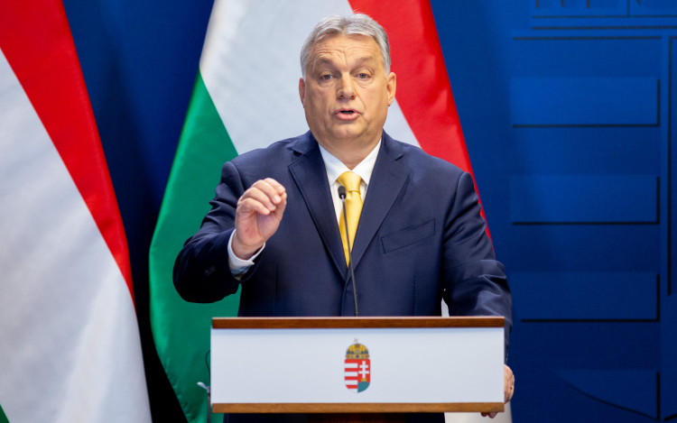 Orbán Viktor tartja az év utolsó kormányinfóját