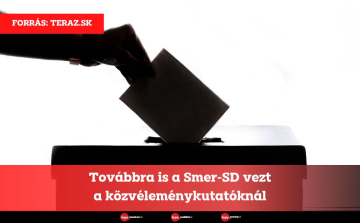 Továbbra is a Smer-SD vezt a közvéleménykutatóknál