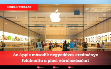 Az Apple második negyedéves eredménye felülmúlta a piaci várakozásokat