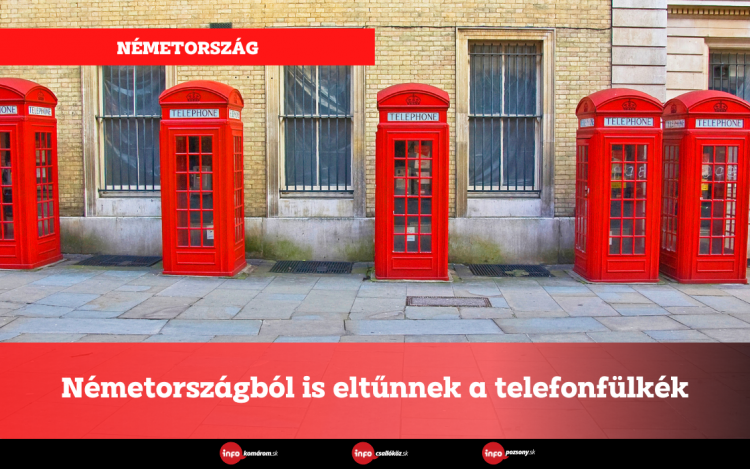 Németországból is eltűnnek a telefonfülkék