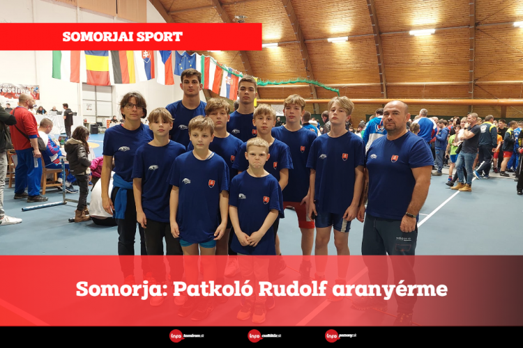 Somorja: Patkoló Rudolf aranyérme