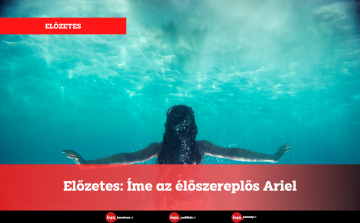 Előzetes: Íme az élőszereplős Ariel