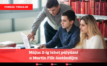 Május 2-ig lehet pályázni a Martin Filk ösztöndíjra