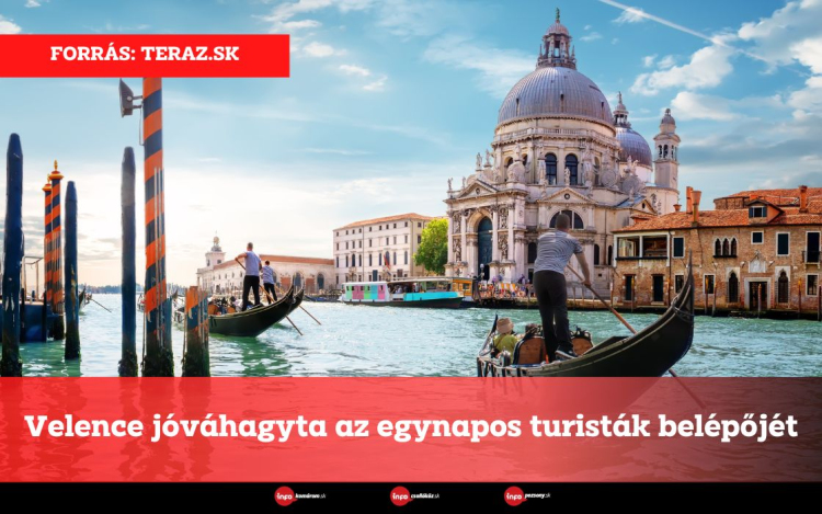 Velence jóváhagyta az egynapos turisták belépőjét