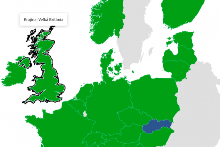 Koronavírus: Szlovákia frissítette a biztonságos országok listáját
