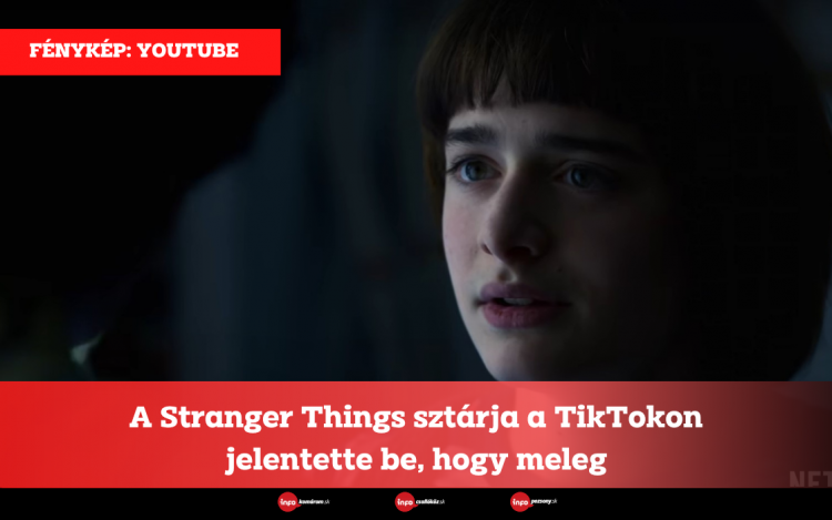 A Stranger Things sztárja a TikTokon jelentette be, hogy meleg