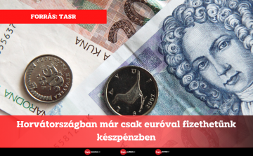 Horvátországban már csak euróval fizethetünk készpénzben