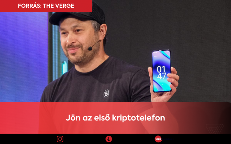 Jön az első kriptotelefon