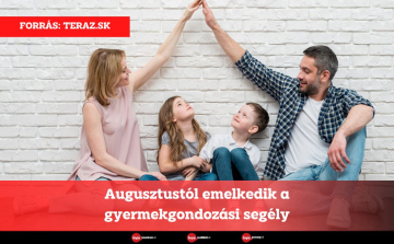 Augusztustól emelkedik a gyermekgondozási segély