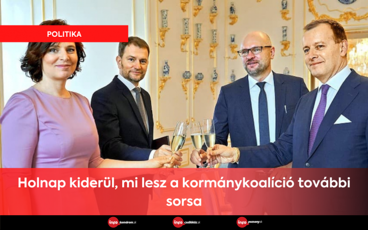 Holnap kiderül, mi lesz a kormánykoalíció további sorsa