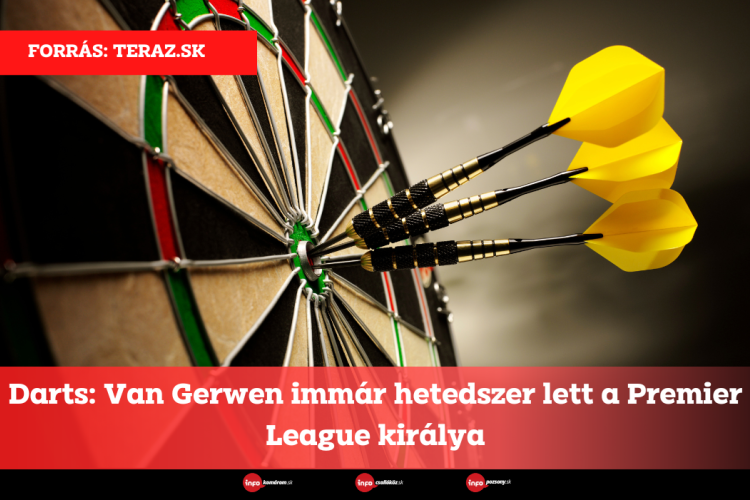 Darts: Van Gerwen immár hetedszer lett a Premier League királya