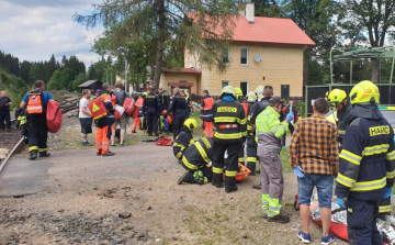 Súlyos vonatbaleset történt Csehországban